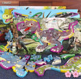 Load image into Gallery viewer, 2 Wooden Puzzles Dinosaur Packs