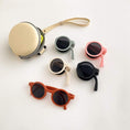 Load image into Gallery viewer, Round Foldable Sun Glass + Holder