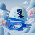 Load image into Gallery viewer, Blue Dino Goggles Set