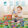 Load image into Gallery viewer, Soft Car Toys + Soft Play Mat