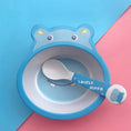 Load image into Gallery viewer, Bamboo Animal Bowl & Spoon Set