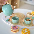 Load image into Gallery viewer, Wooden Tea Set