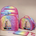 Load image into Gallery viewer, Rainbow Girl 3PCS Bagpack Combo