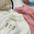 Load image into Gallery viewer, Soft Touch Knitted Flower Sweater