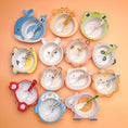 Load image into Gallery viewer, Bamboo Animal Bowl & Spoon Set