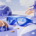 Load image into Gallery viewer, Blue Dino Goggles Set