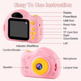 Load image into Gallery viewer, Floral Pink Digital Kid Camera
