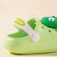 Load image into Gallery viewer, Green Dino Crocs