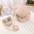 Load image into Gallery viewer, Flower Hat + Sling Bag