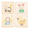 Load image into Gallery viewer, Wooden Embroidery