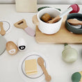 Load image into Gallery viewer, Wooden Fruits & Vegetables Play Set