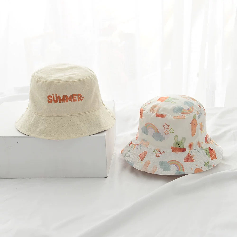 Summer Reversible Bucket Hat