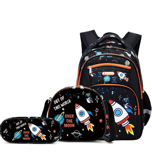 World Rocket 3PCS Backpack Set