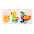 Load image into Gallery viewer, Montessori Wooden Puzzle "Circle Of Life"

