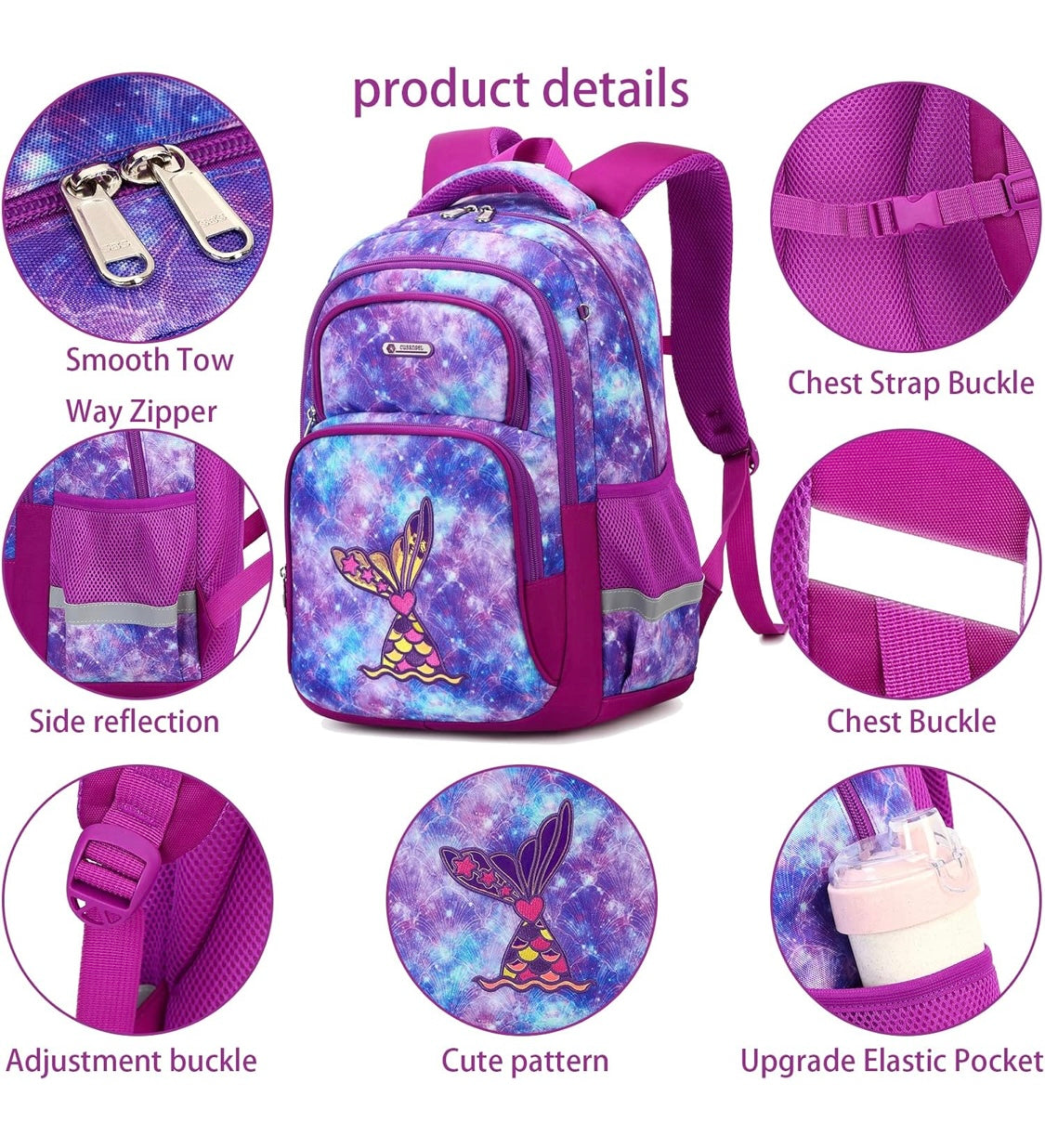 Mermaid Galaxy Trio - 3PCS Set
