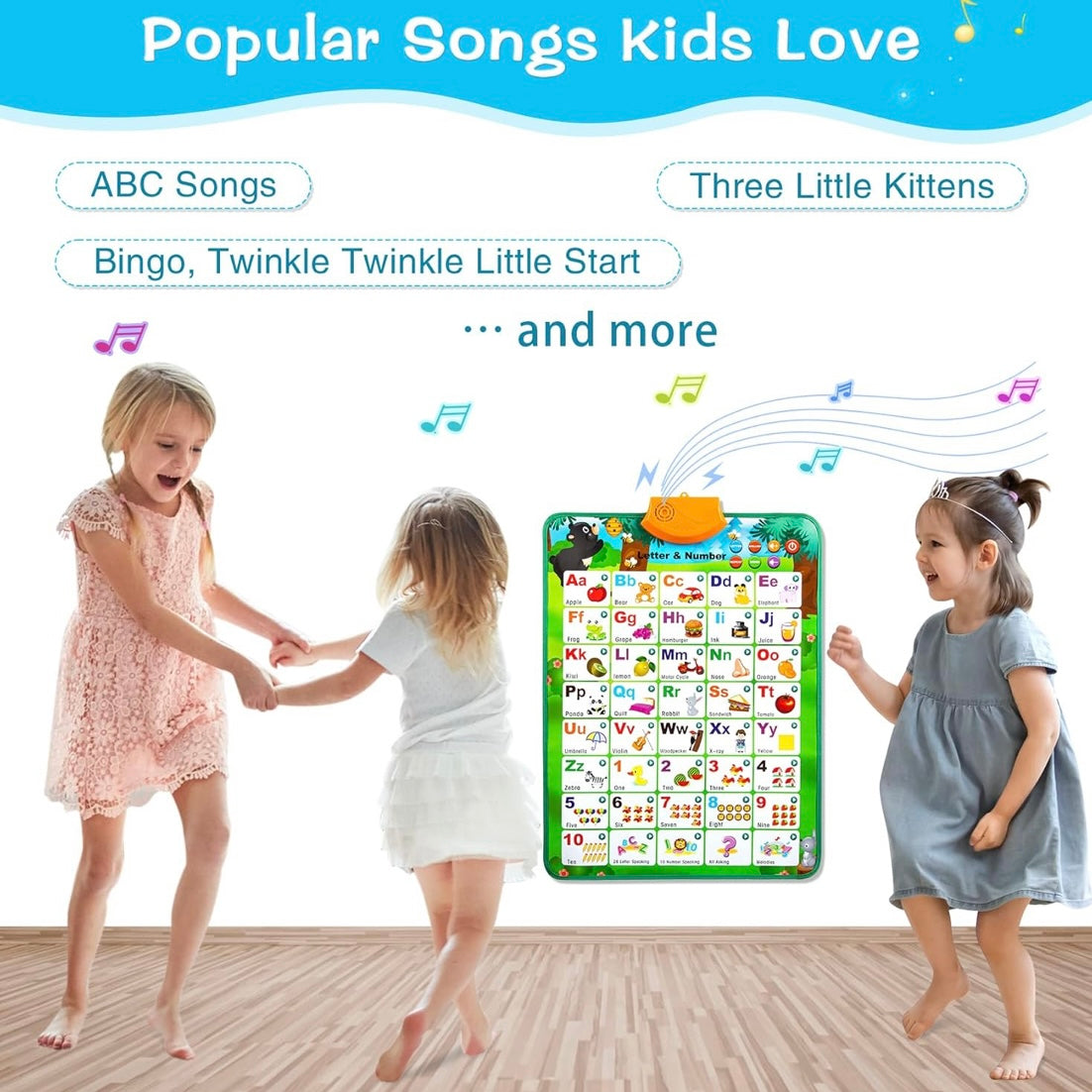 Alphabets & Animals Poster + Sound