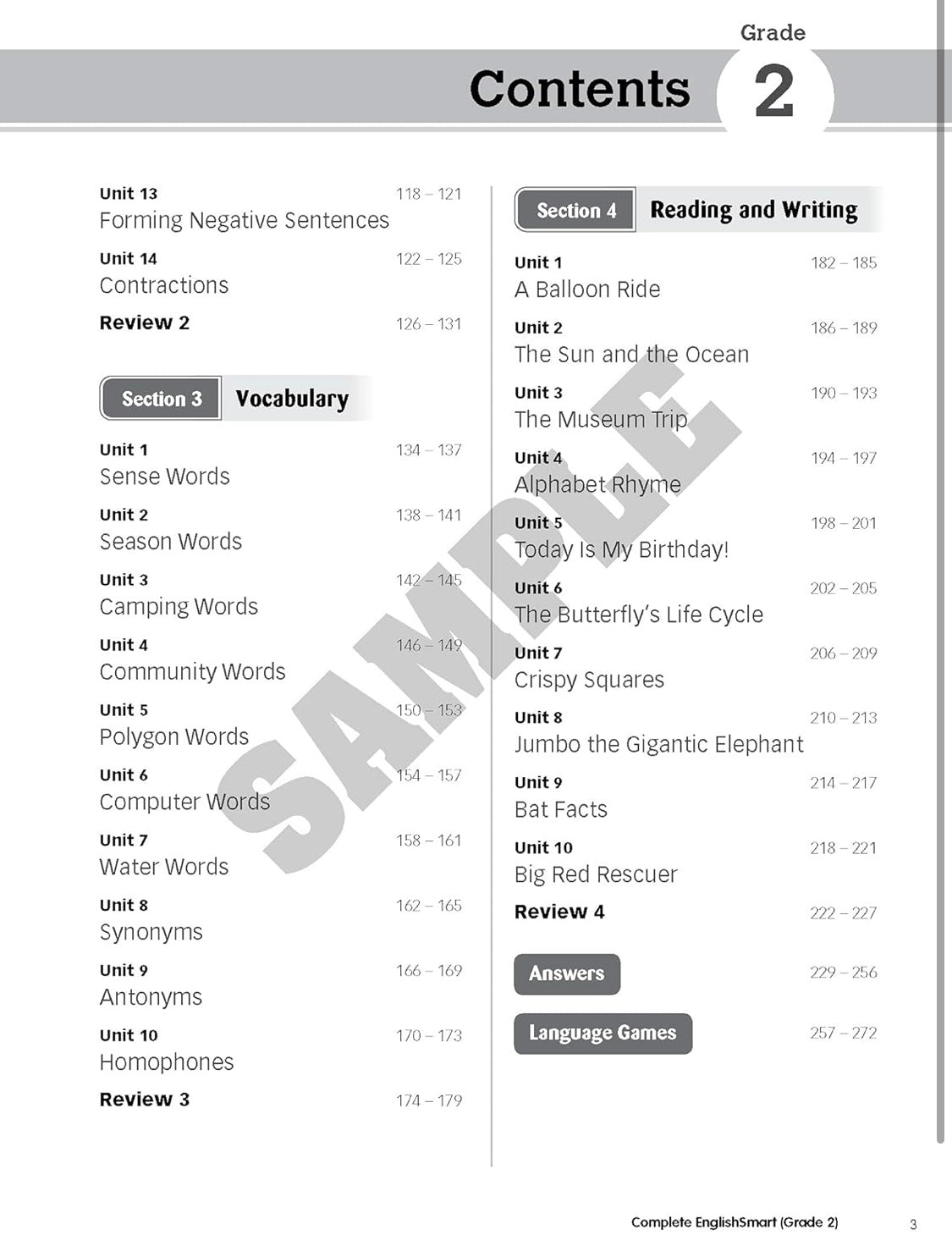 English Smart Grade 2 Practice Book & Audio