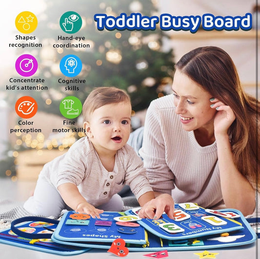 Blue Busy Board Bag