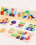 Load image into Gallery viewer, Montessori Wooden Puzzle "Circle Of Life"
