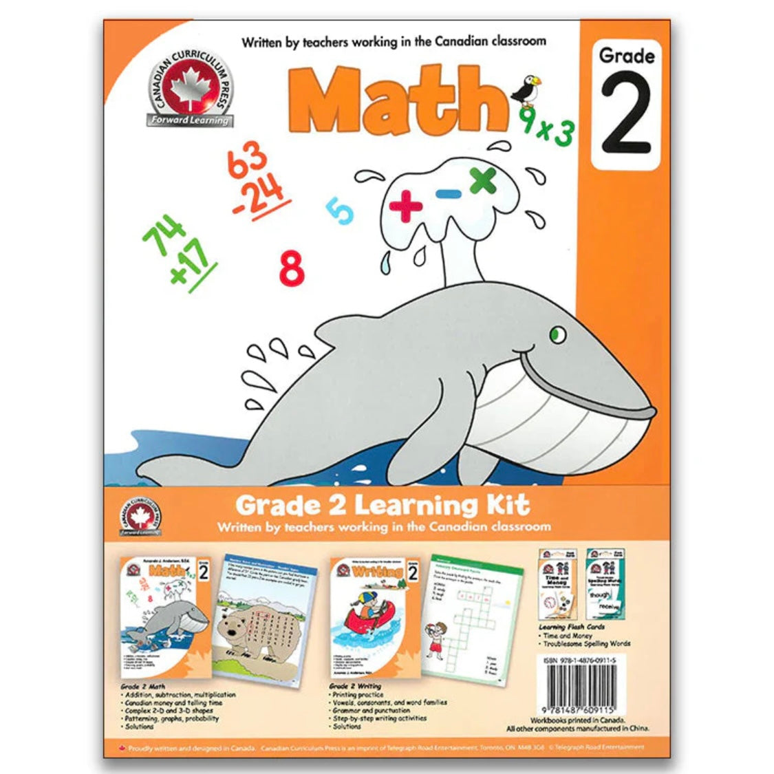 Grade 2 Learning Kit (Work Books+Flash Cards)