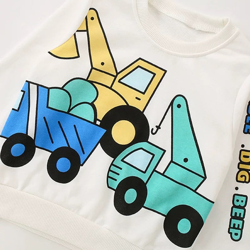 Construction Crew Pullover Sweatshirt