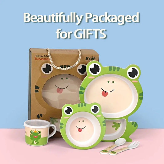 Frog Bamboo Set