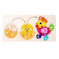 Load image into Gallery viewer, Montessori Wooden Puzzle "Circle Of Life"
