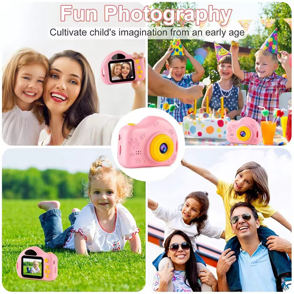 Floral Pink Digital Kid Camera