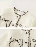 Load image into Gallery viewer, Lightweight Tweed Bow Cardigan
