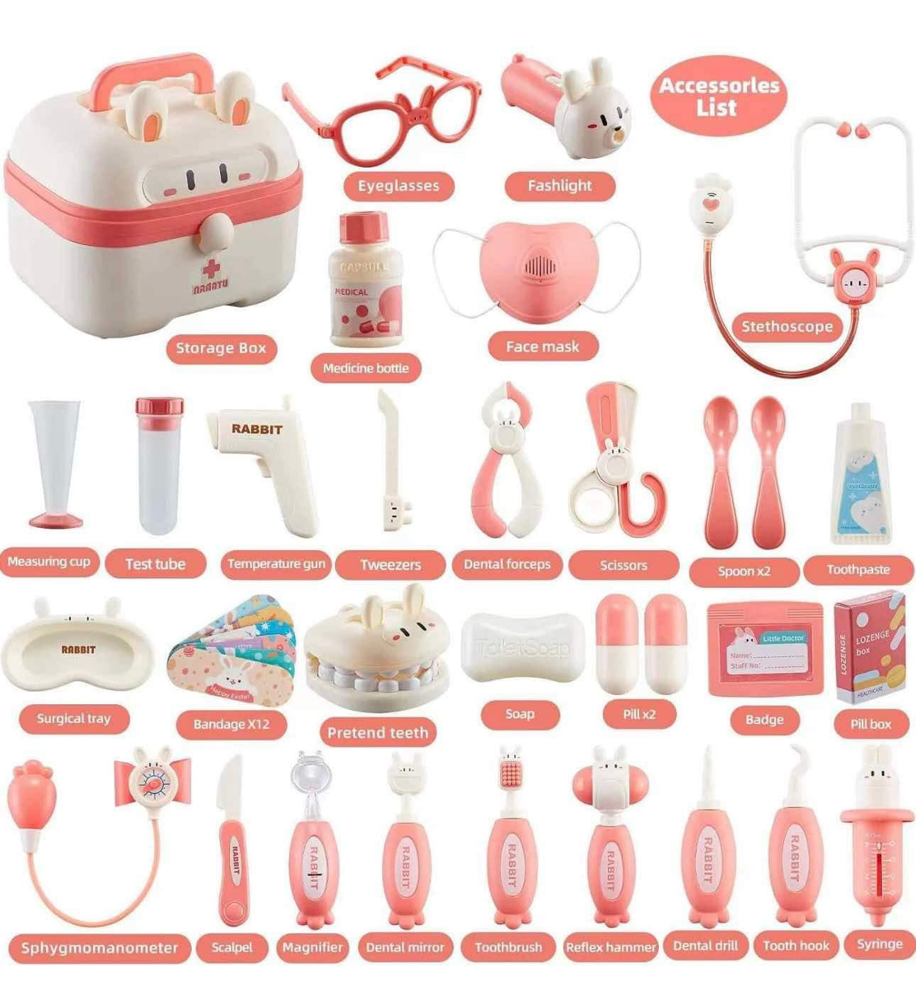 Bunny Doctor Set