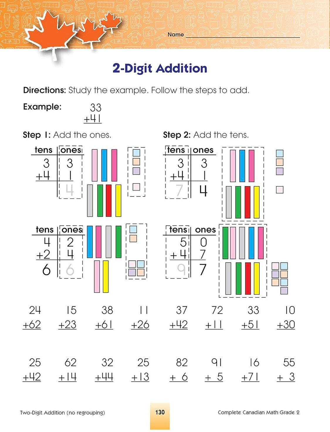 Complete Canadian Math (Grade 2)