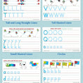 Load image into Gallery viewer, Print Alphabet Letters (Write-On/ Wipe-Off)
