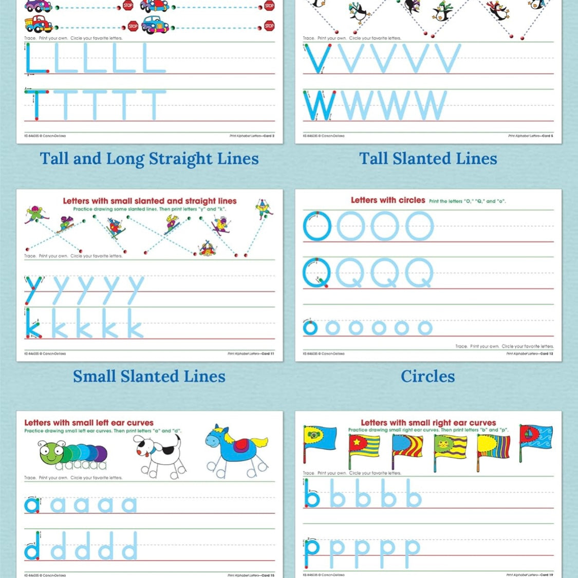 Print Alphabet Letters (Write-On/ Wipe-Off)