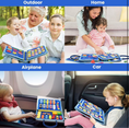 Load image into Gallery viewer, Blue Busy Board Bag
