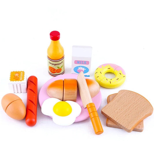Wooden Toaster Set