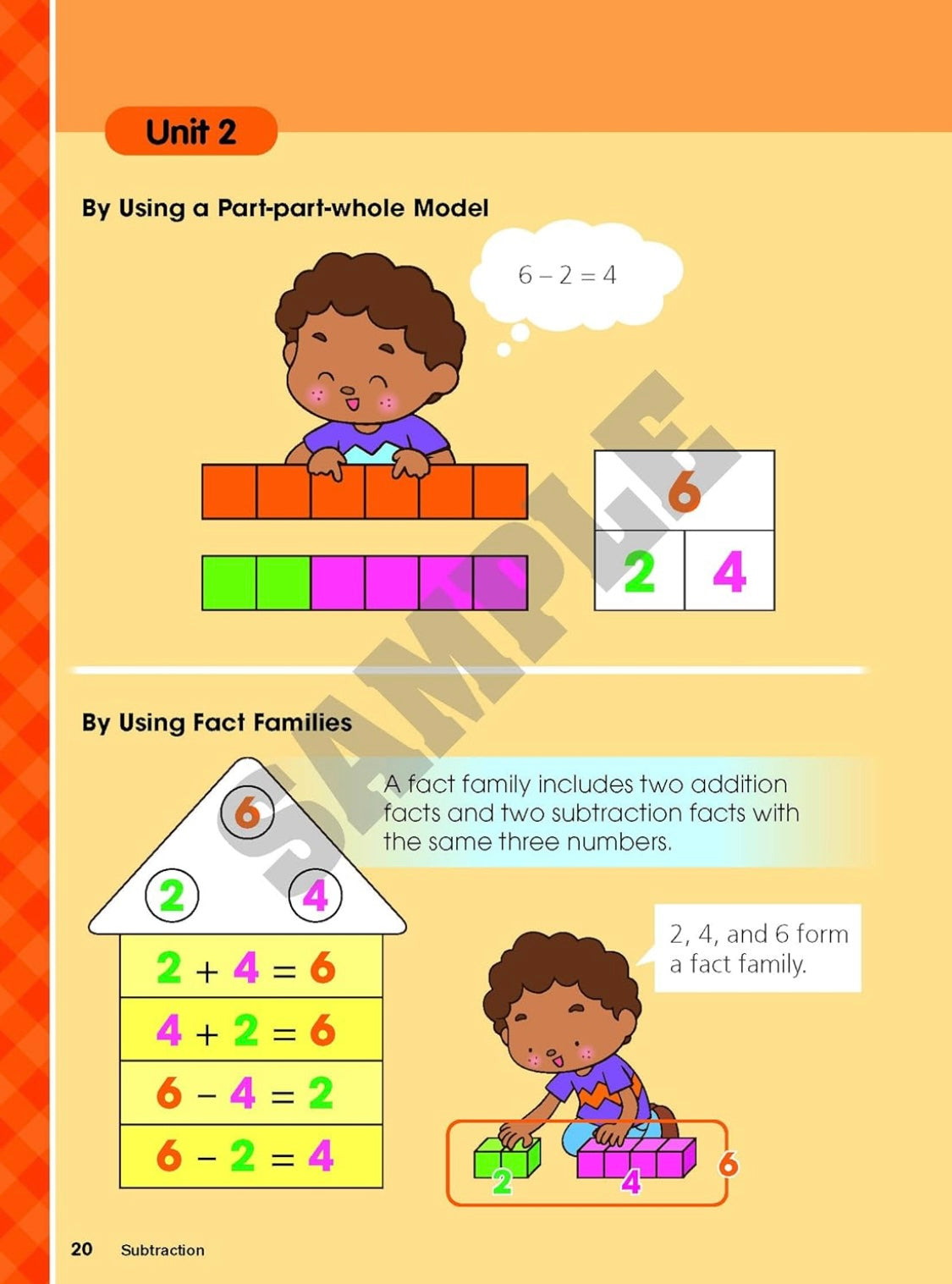 Visual Math Smart Subtraction (Practice Book)