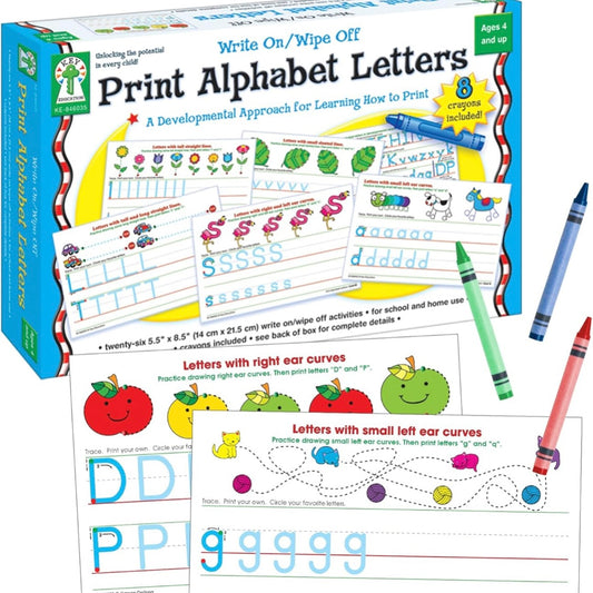 Print Alphabet Letters (Write-On/ Wipe-Off)