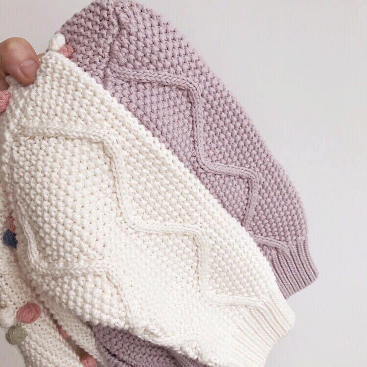 Pompom Knitted Sweater