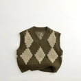 Load image into Gallery viewer, Argyle Knit Sweater Vest

