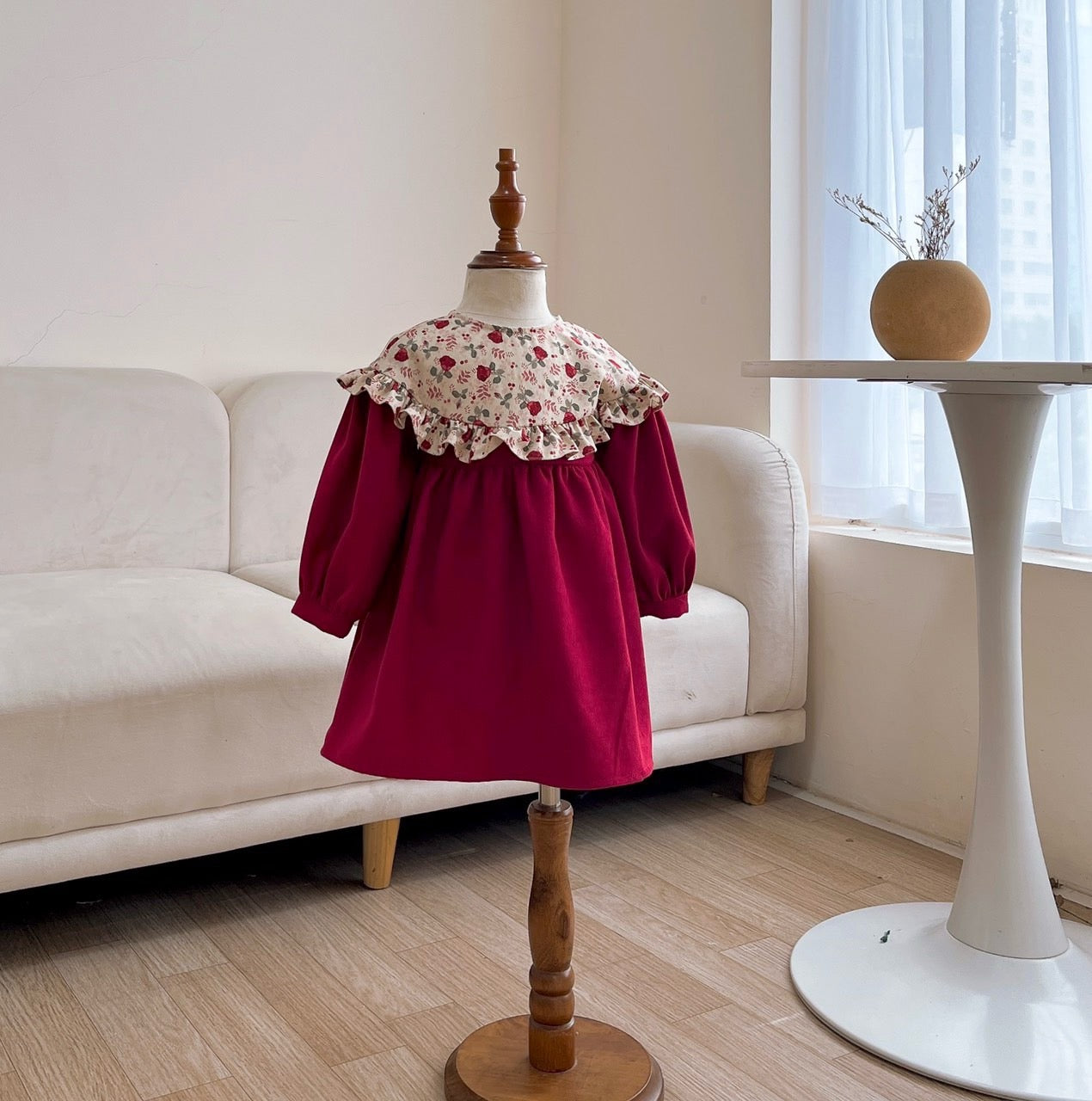 Velvet Truffle Red Dress