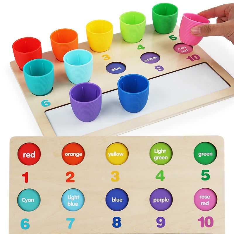 Wooden Math Board Set
