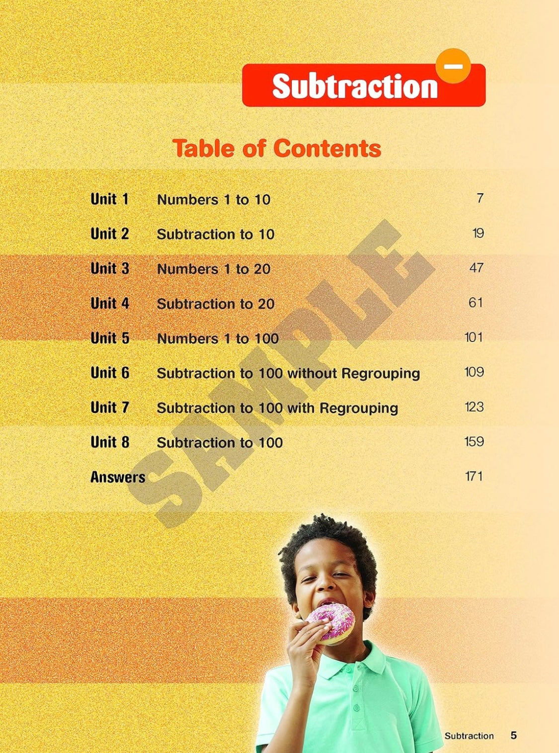Visual Math Smart Subtraction (Practice Book)