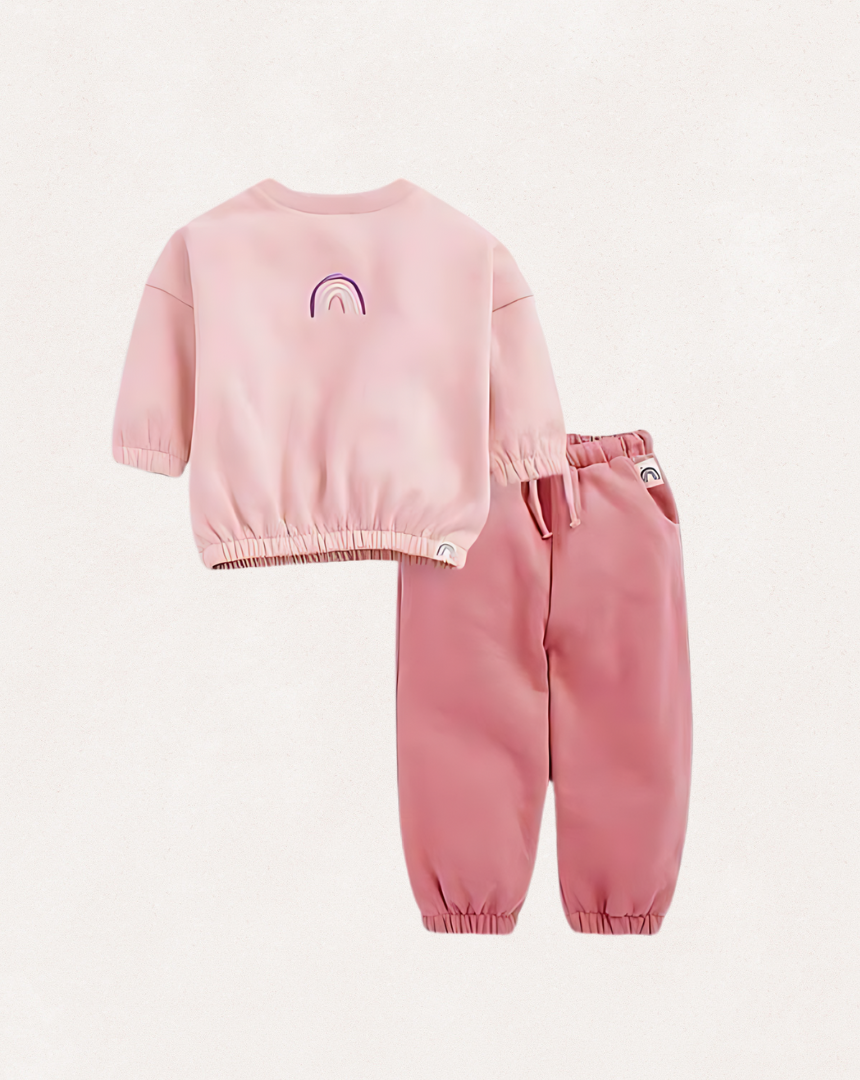 Rainbow Fleece Set