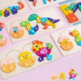 Load image into Gallery viewer, Montessori Wooden Puzzle "Circle Of Life"
