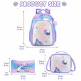 Load image into Gallery viewer, Sequin Mermaid Bagpack | 3 Pcs Combo
