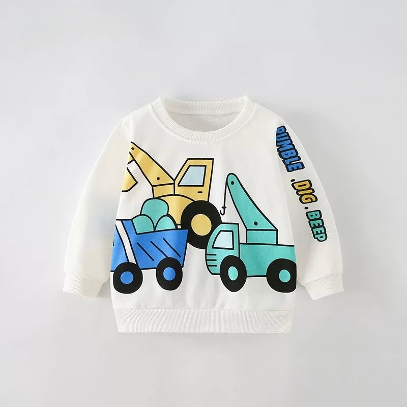 Construction Crew Pullover Sweatshirt