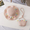Load image into Gallery viewer, Pompom Hat + Sling Bag
