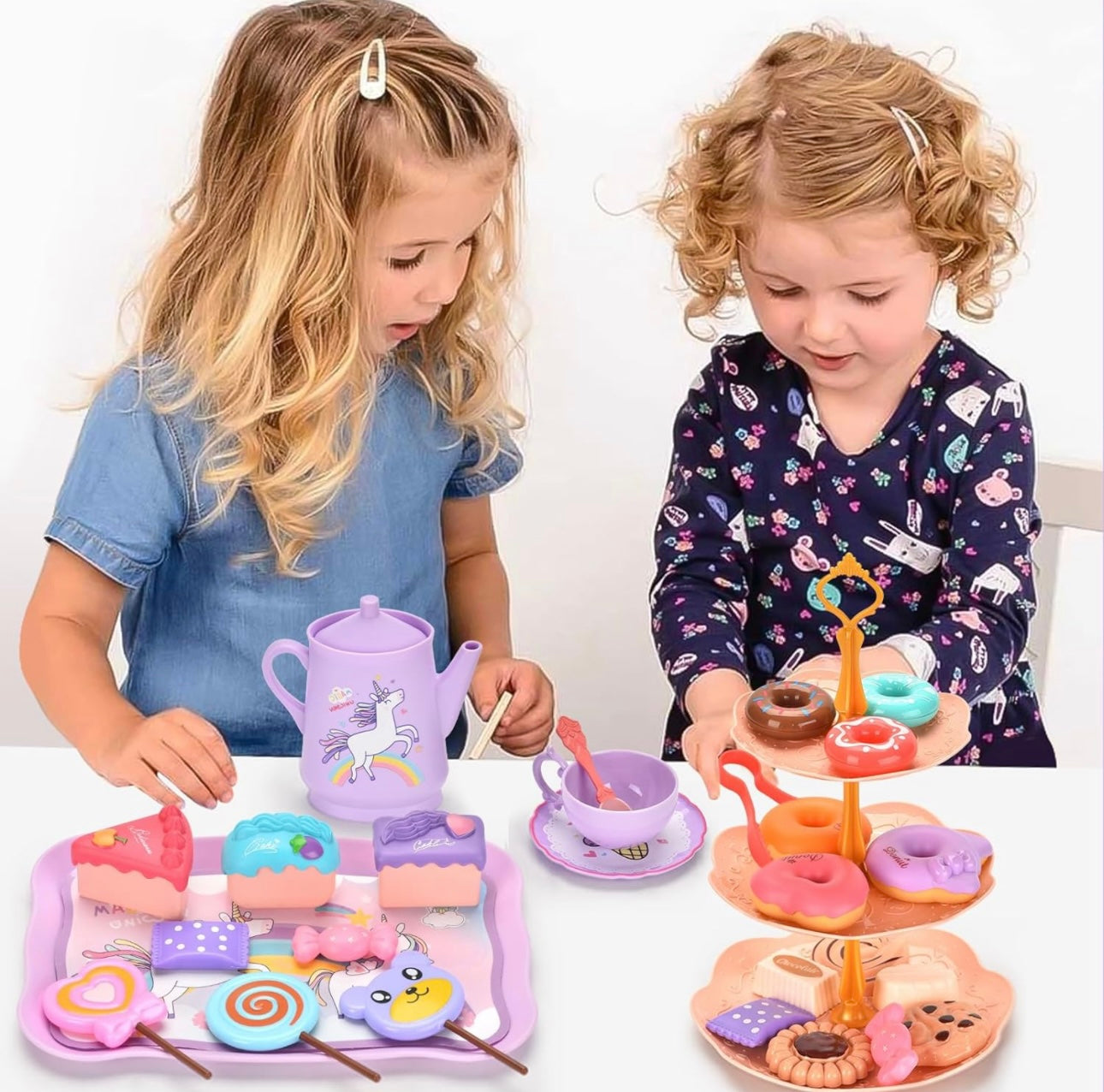 Unicorn Tea Set & Dessert