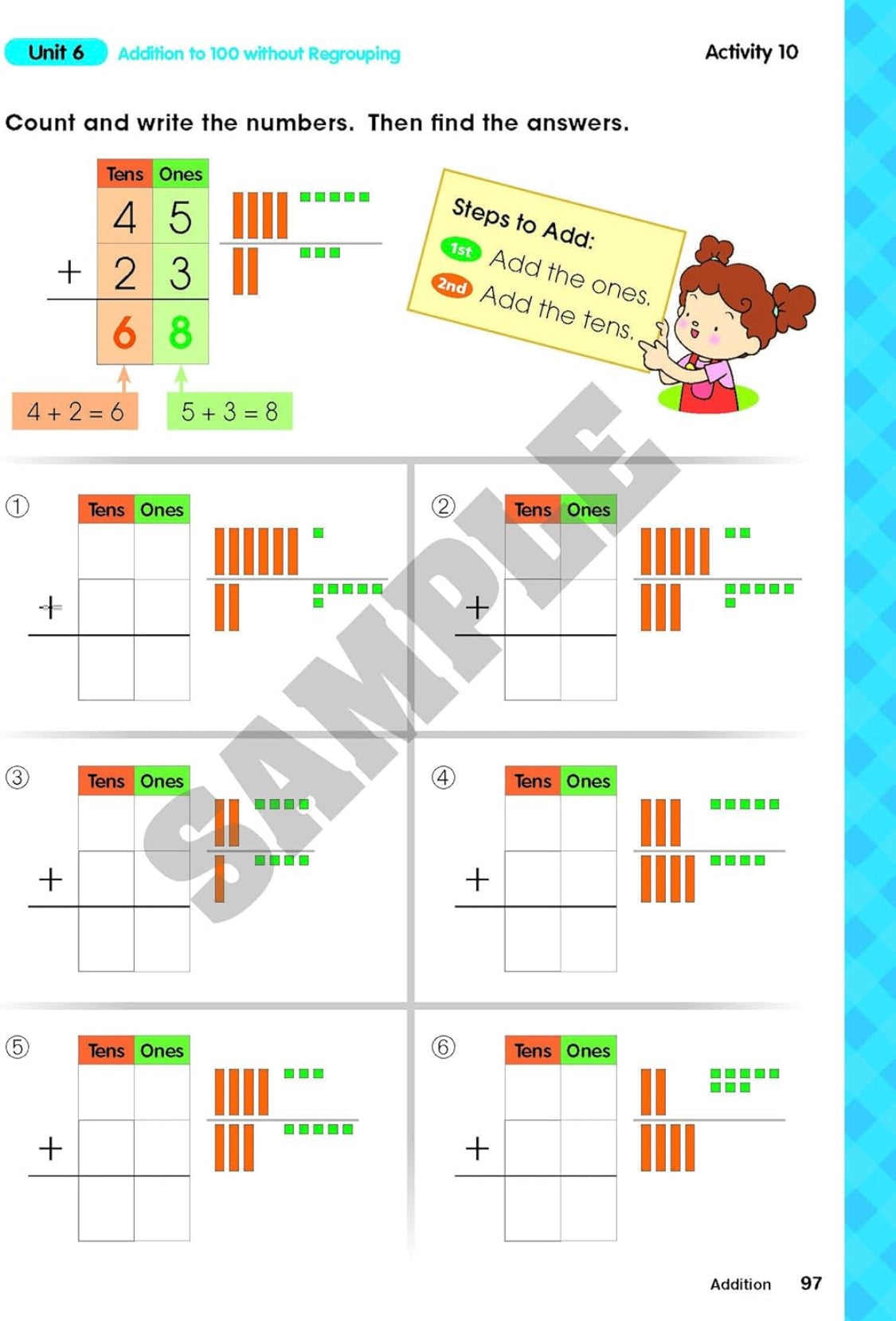 Visual Math Smart Addition (Practice Book)