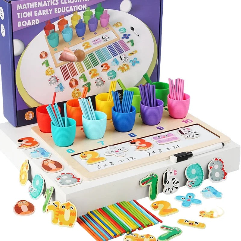 Wooden Math Board Set